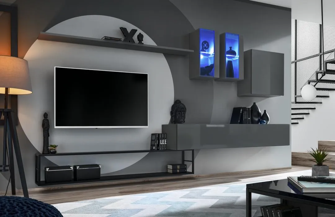 Switch Metal I Entertainment Unit For TVs Up To 75"