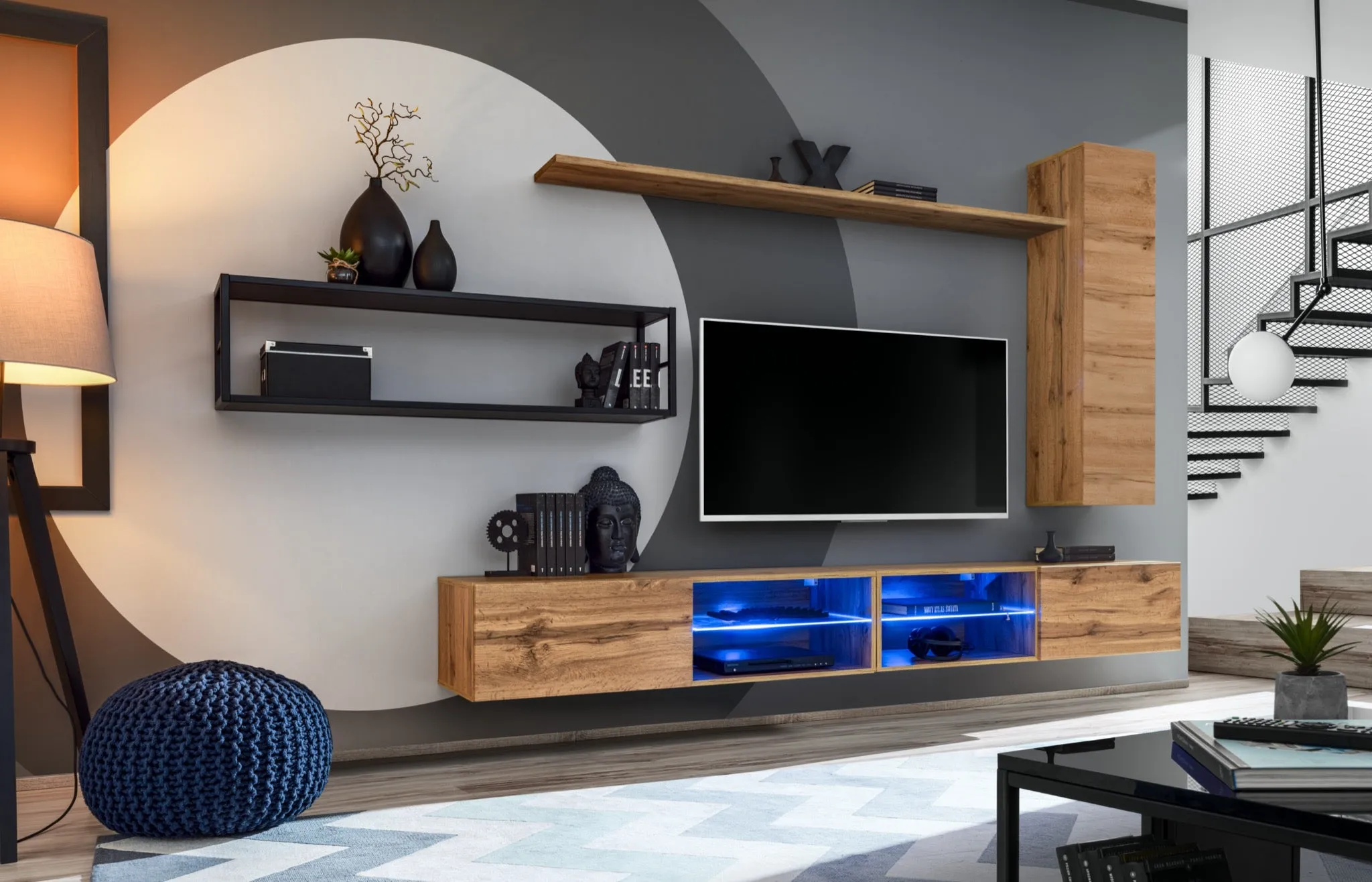Switch Metal IV Entertainment Unit For TVs Up To 75"