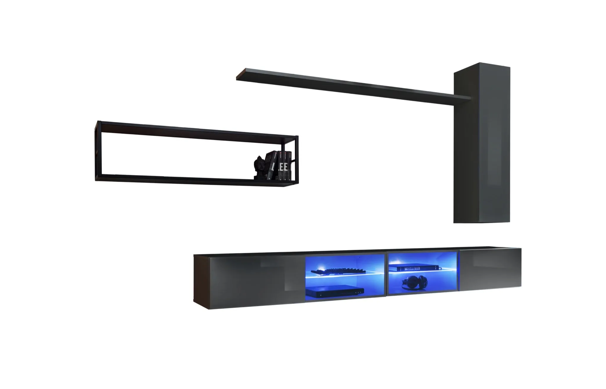 Switch Metal IV Entertainment Unit For TVs Up To 75"