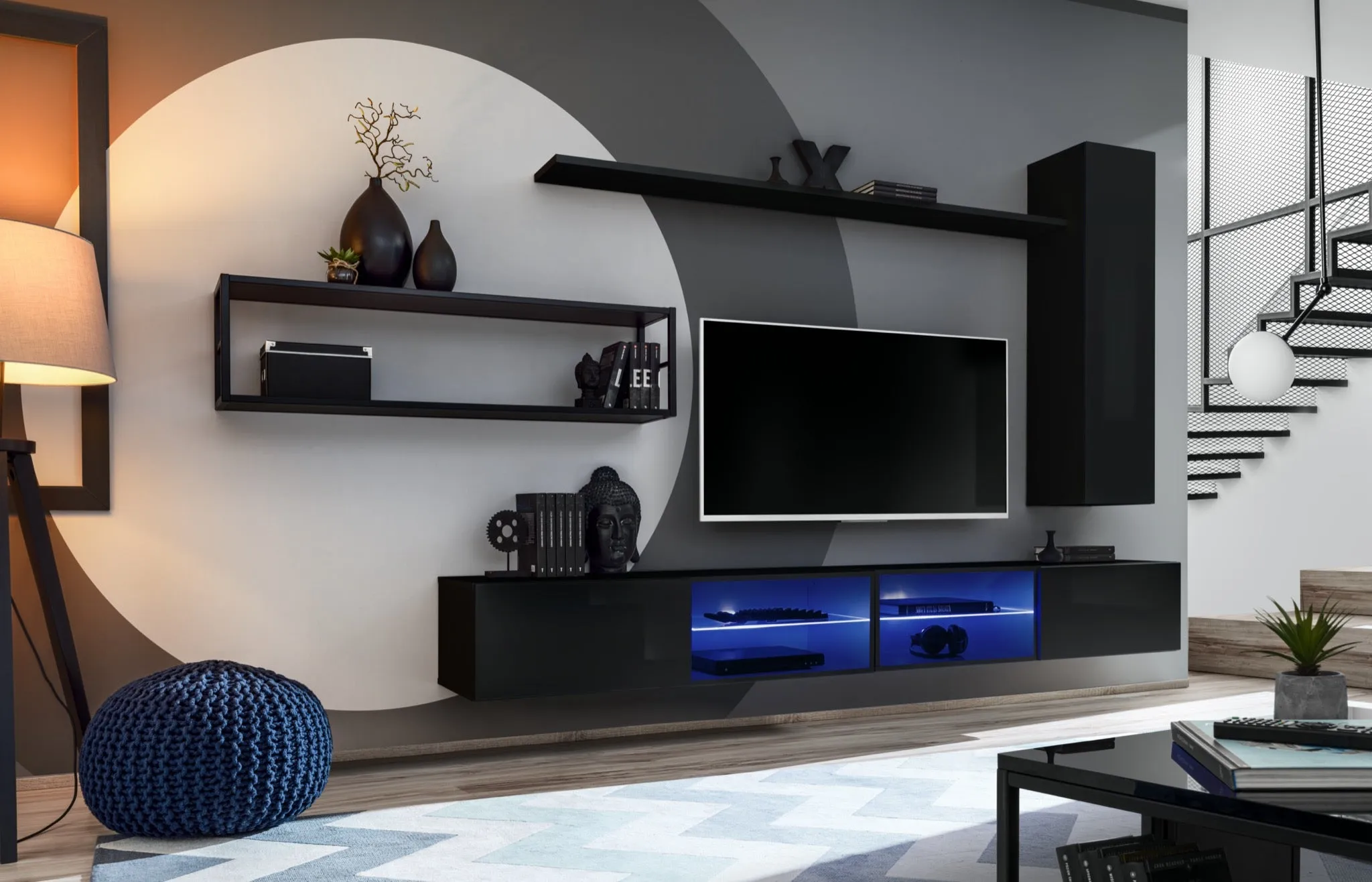Switch Metal IV Entertainment Unit For TVs Up To 75"