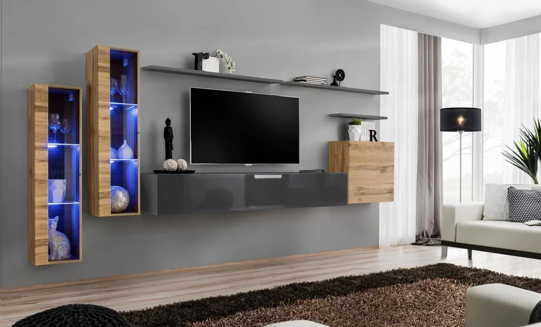 Switch XI Entertainment Unit For TVs Up To 75"