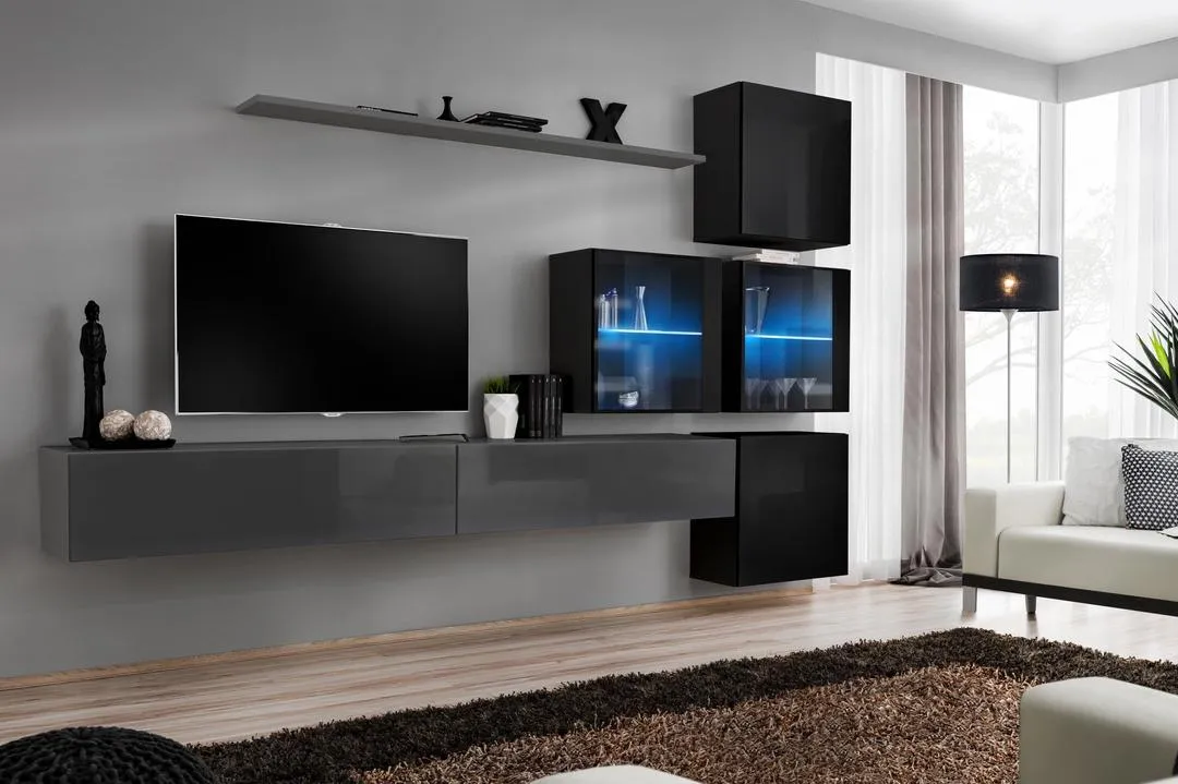 Switch XIX Entertainment Unit For TVs Up To 75"