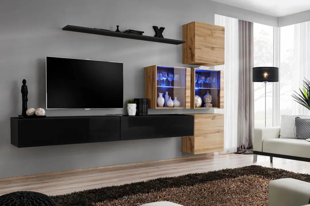 Switch XIX Entertainment Unit For TVs Up To 75"
