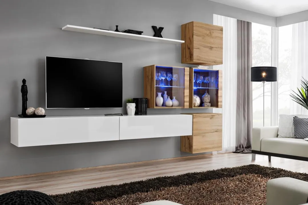 Switch XIX Entertainment Unit For TVs Up To 75"