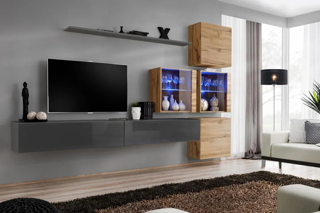 Switch XIX Entertainment Unit For TVs Up To 75"