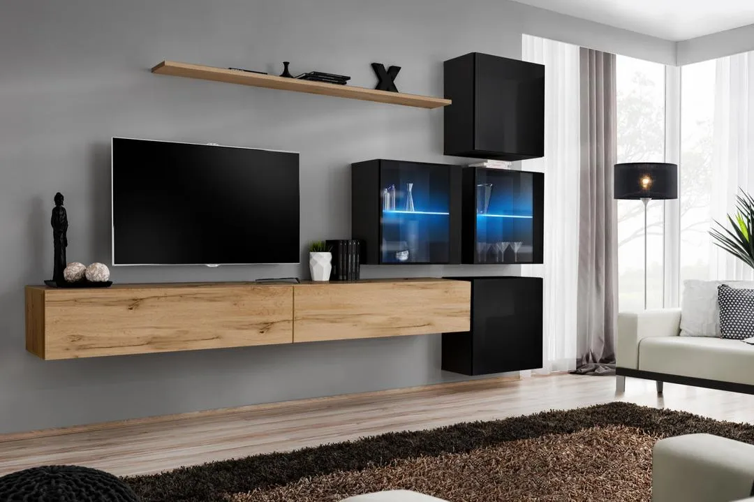Switch XIX Entertainment Unit For TVs Up To 75"