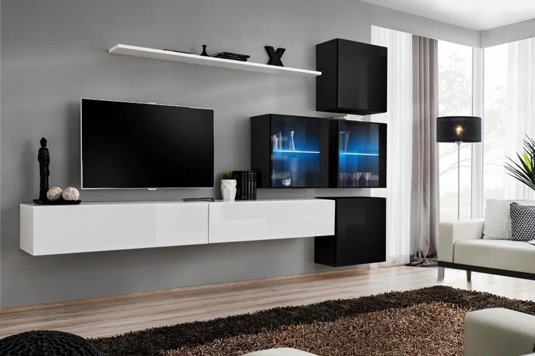 Switch XIX Entertainment Unit For TVs Up To 75"
