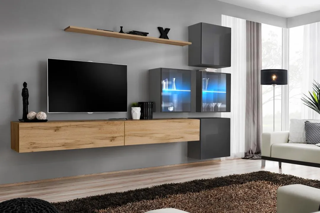 Switch XIX Entertainment Unit For TVs Up To 75"