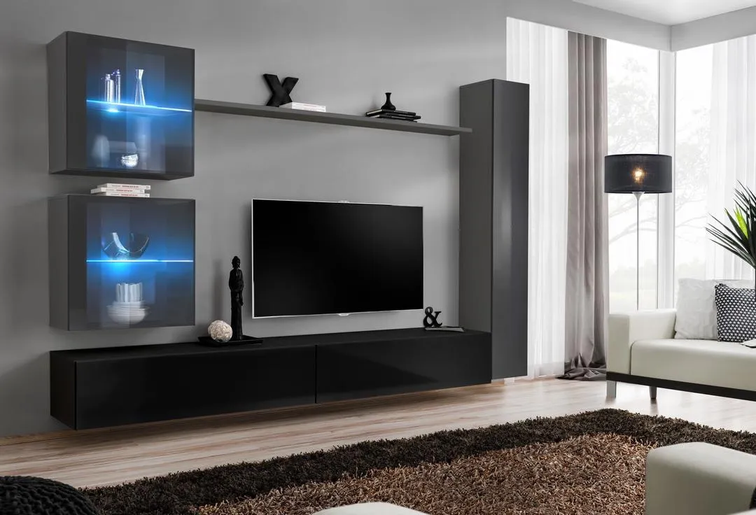 Switch XVIII Entertainment Unit For TVs Up To 75"