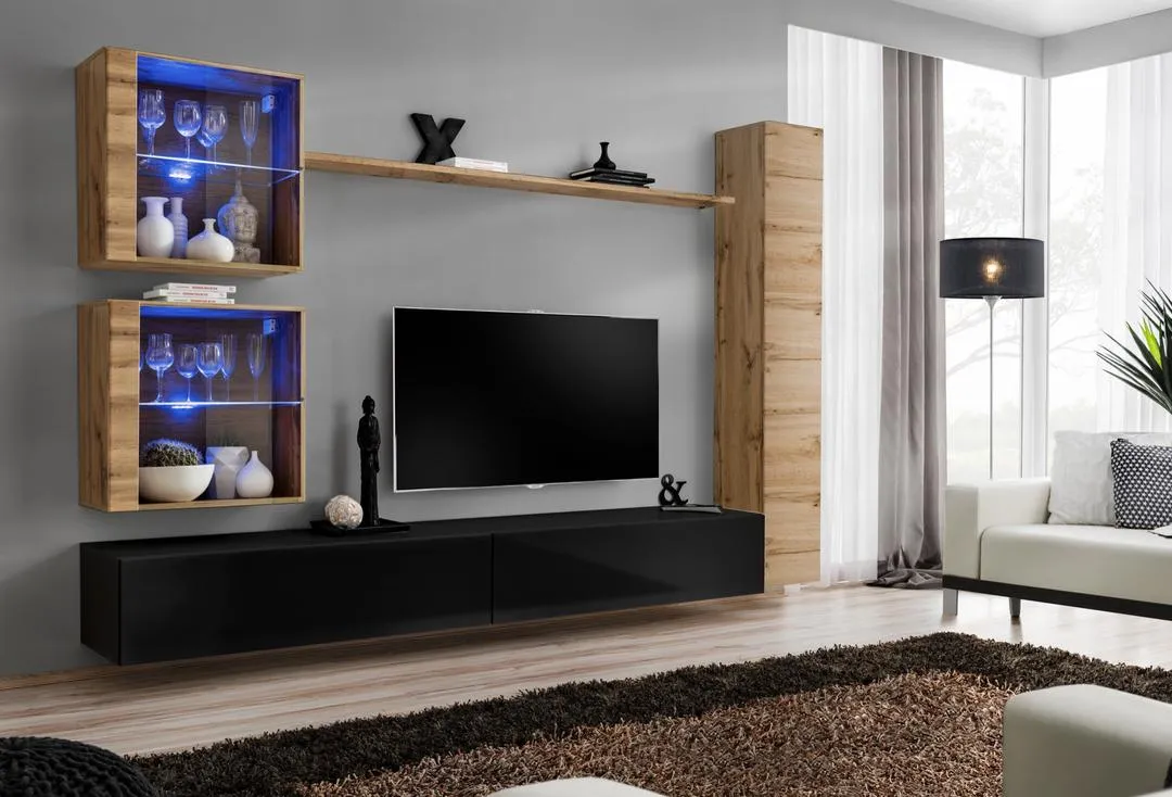 Switch XVIII Entertainment Unit For TVs Up To 75"