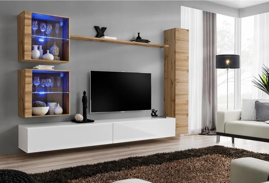 Switch XVIII Entertainment Unit For TVs Up To 75"
