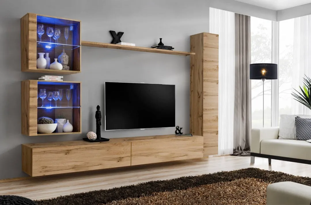 Switch XVIII Entertainment Unit For TVs Up To 75"