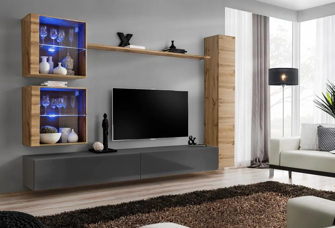 Switch XVIII Entertainment Unit For TVs Up To 75"