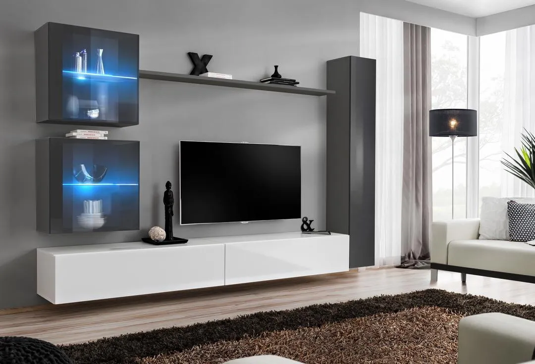 Switch XVIII Entertainment Unit For TVs Up To 75"