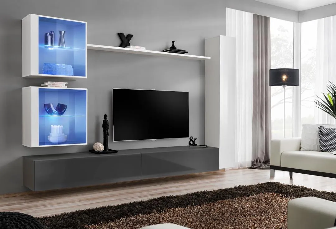 Switch XVIII Entertainment Unit For TVs Up To 75"
