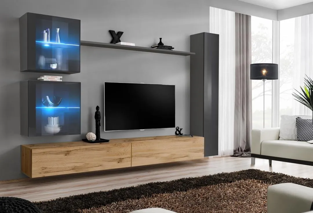 Switch XVIII Entertainment Unit For TVs Up To 75"