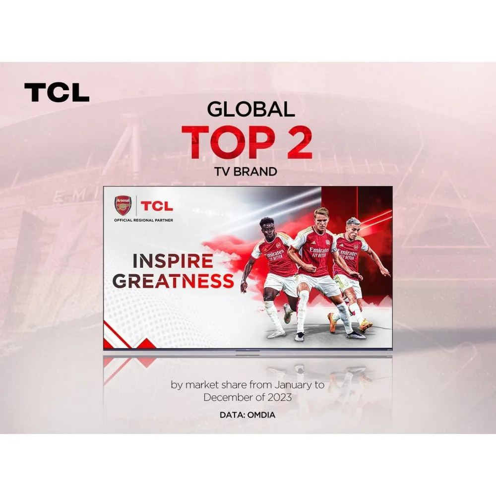 TCL 43P755K 43 Inch P755K 4K UHD HDR LED Smart Android TV 2024