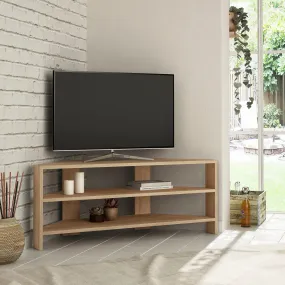 Thales Corner Modern TV Stand Multimedia Centre Corner 110cm