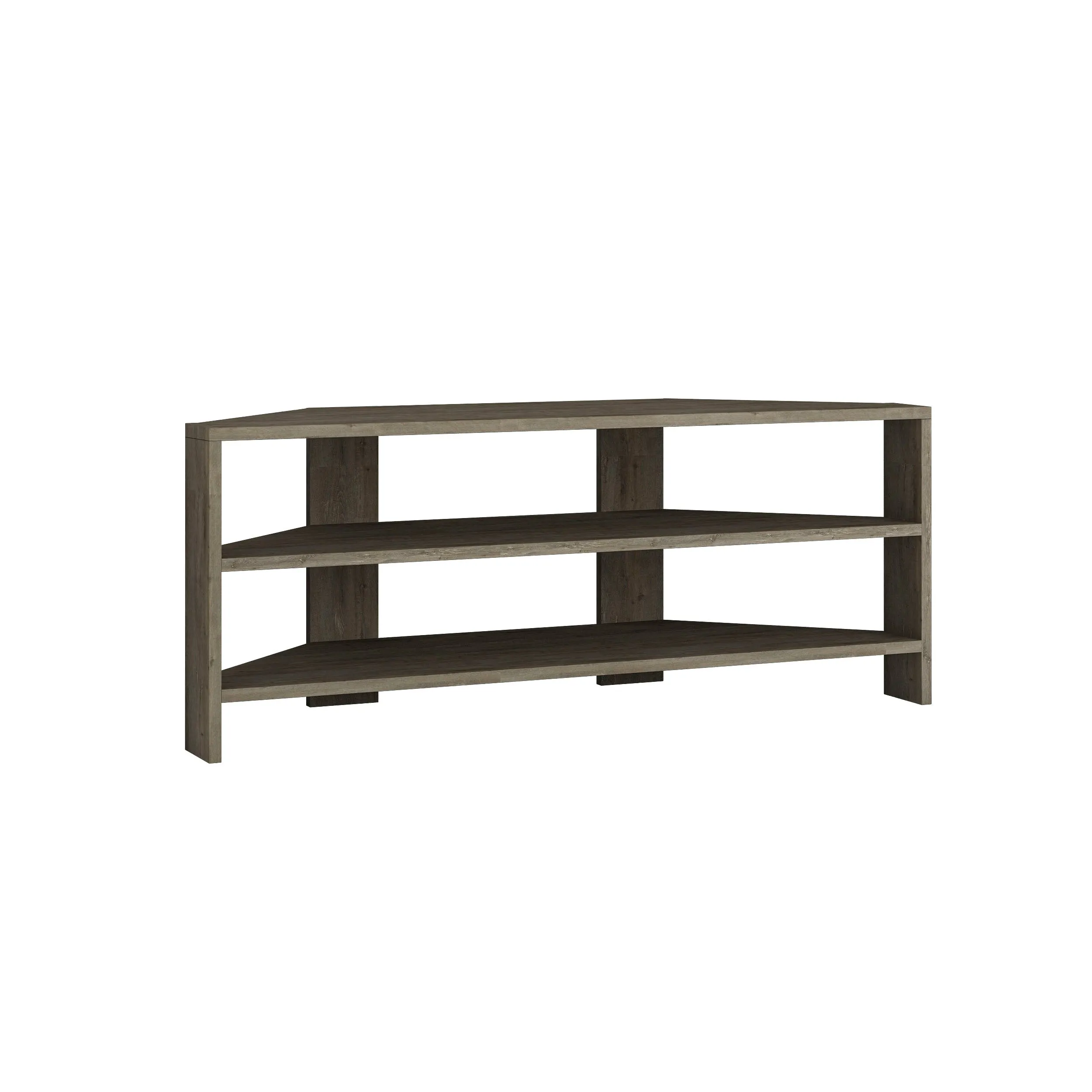 Thales Corner Modern TV Stand Multimedia Centre Corner 110cm