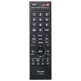 Toshiba Remote Control (CT-90325) for Select Toshiba TVs - Black