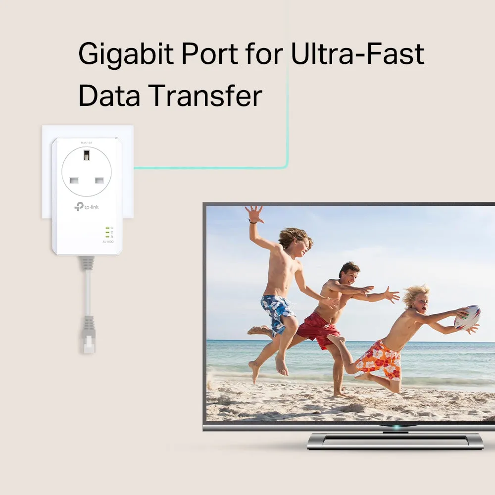 TP-Link Powerline Starter Kit TL-PA7017P KIT (UK) Ver. 4.0