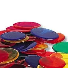 Transparent Counters (Set of 250)
