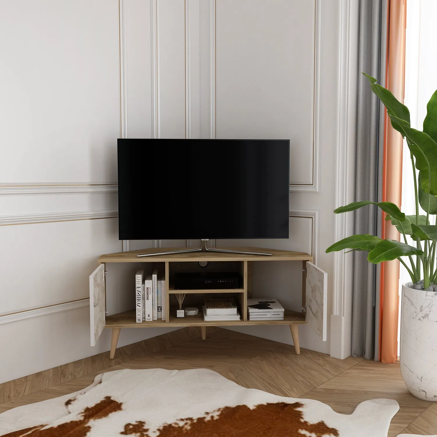 Tv Stand Lesson Oud&Ephesus-LSS47TS02