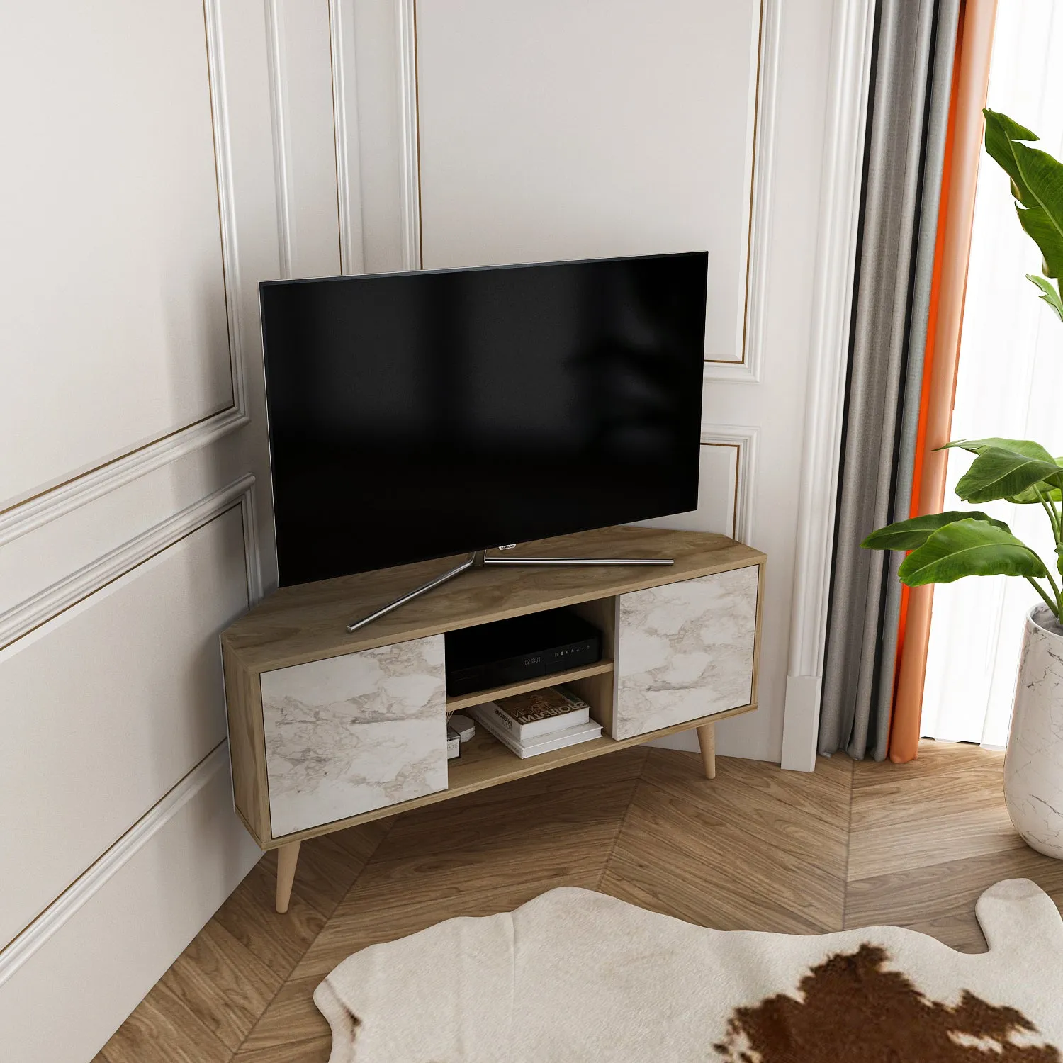 Tv Stand Lesson Oud&Ephesus-LSS47TS02