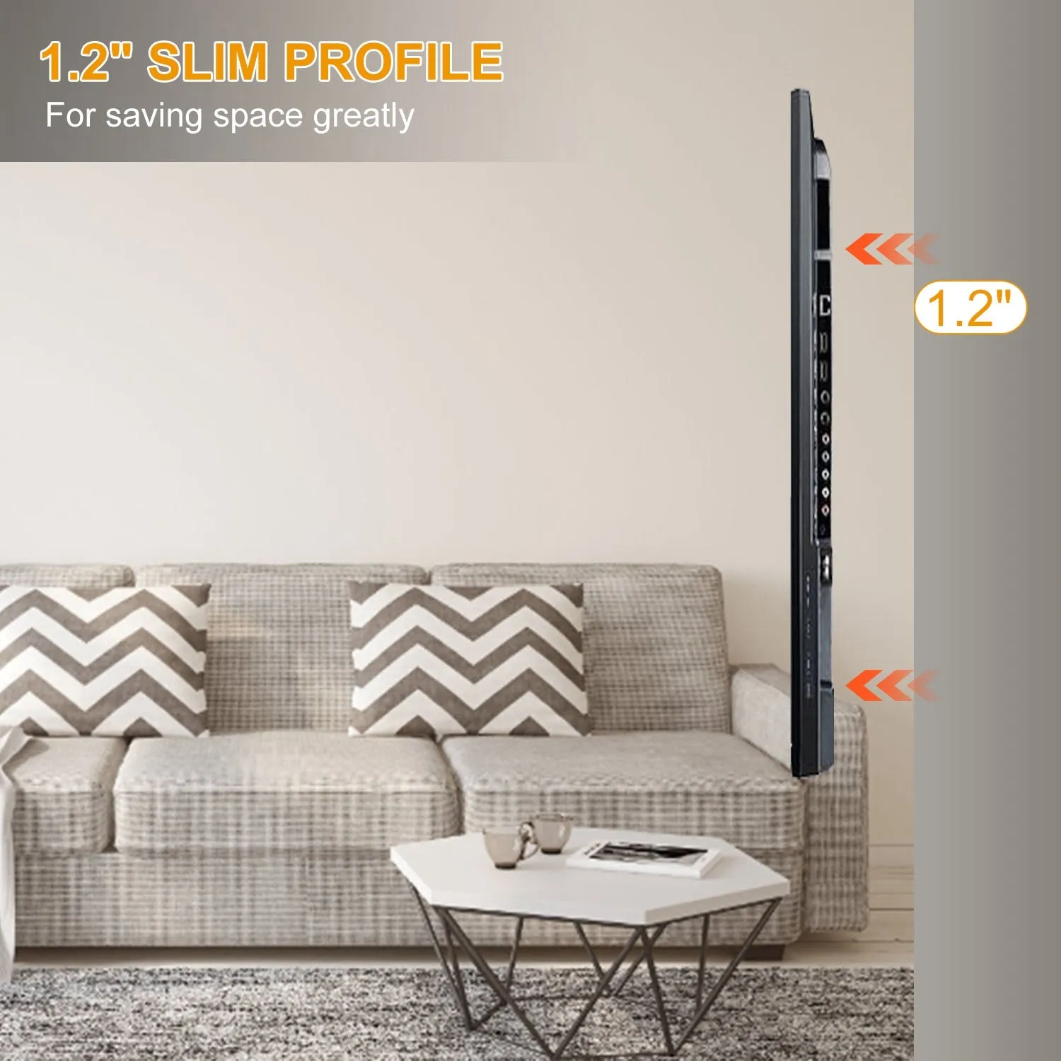 TV Wall Mount Bracket Support 32-65 inch Flat TV