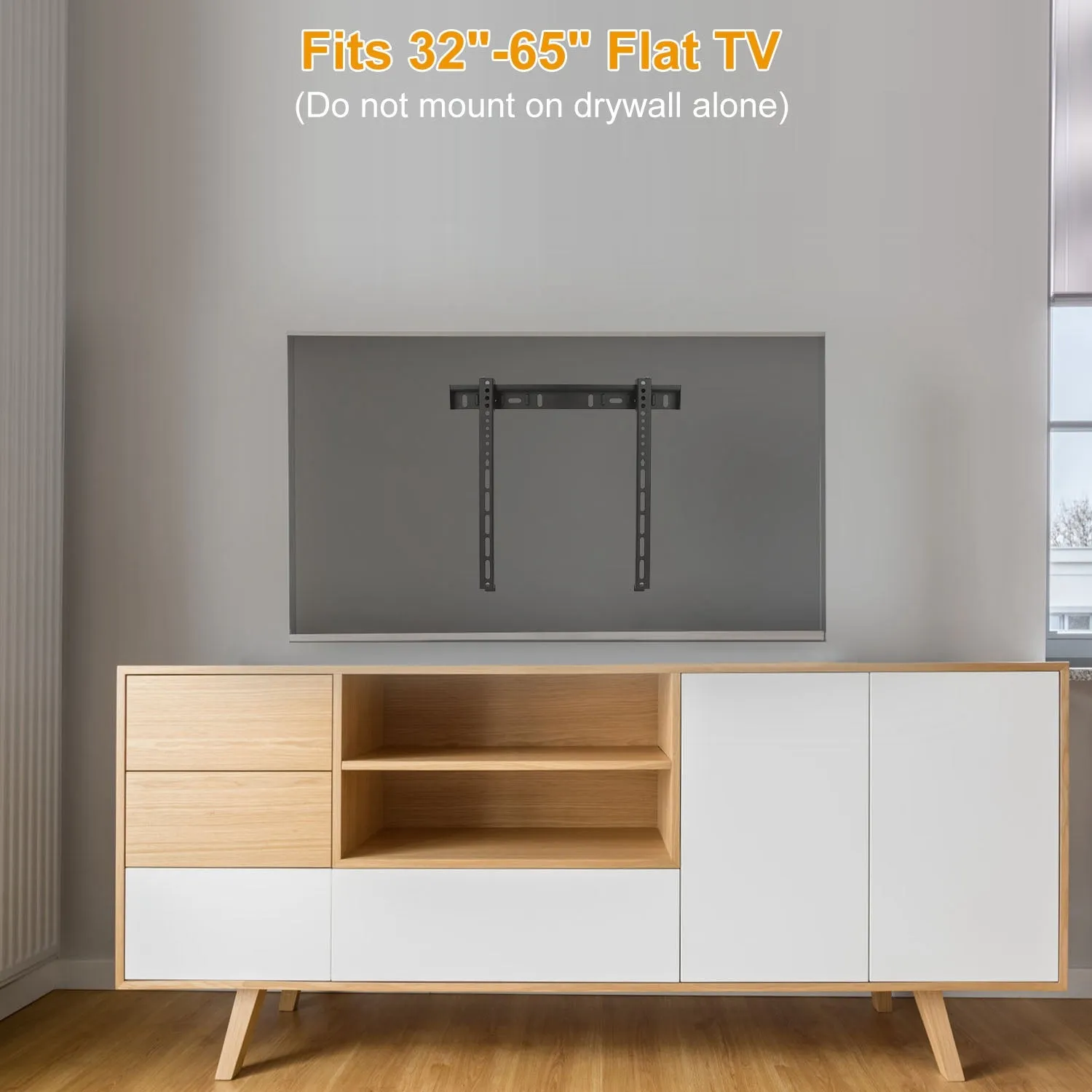 TV Wall Mount Bracket Support 32-65 inch Flat TV