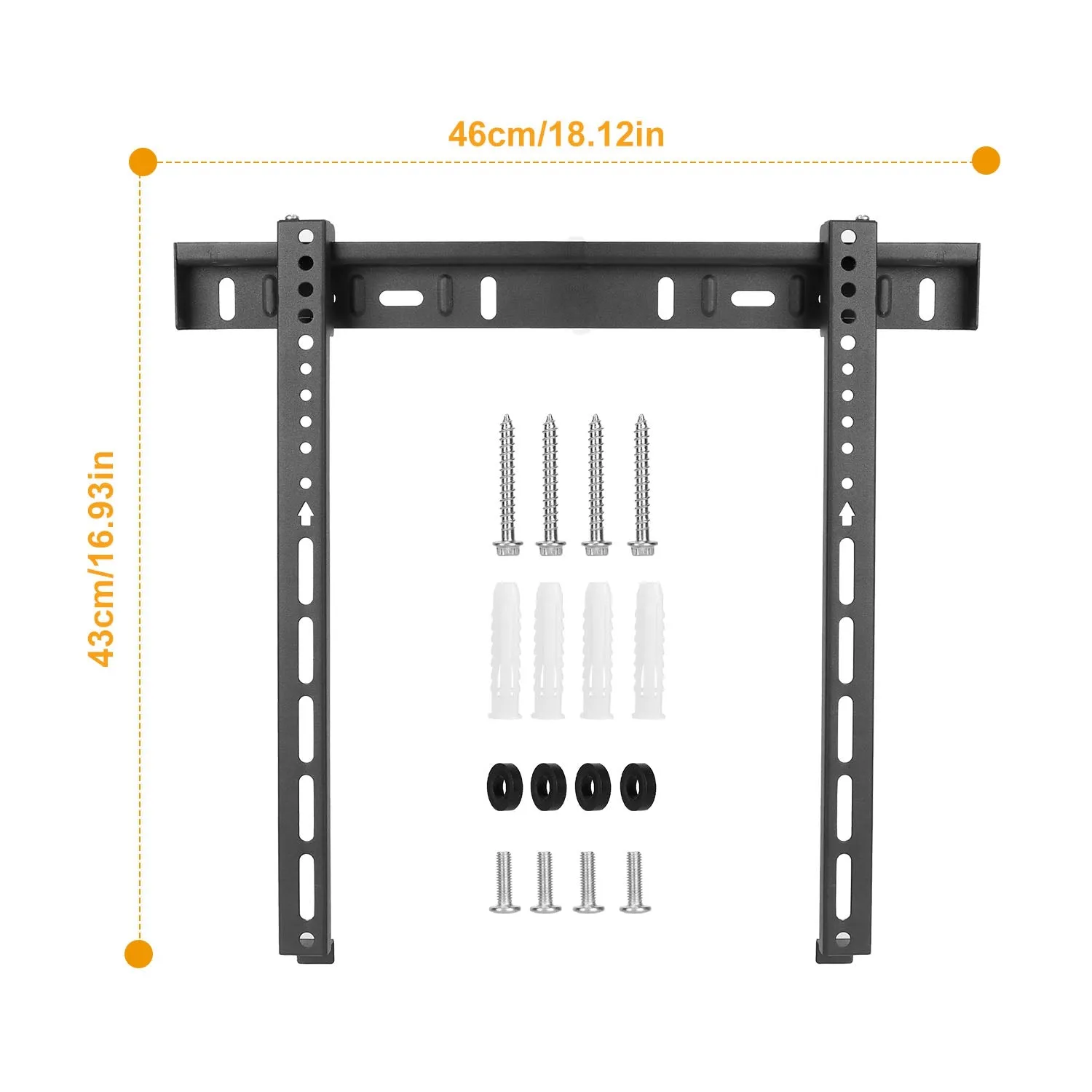 TV Wall Mount Bracket Support 32-65 inch Flat TV