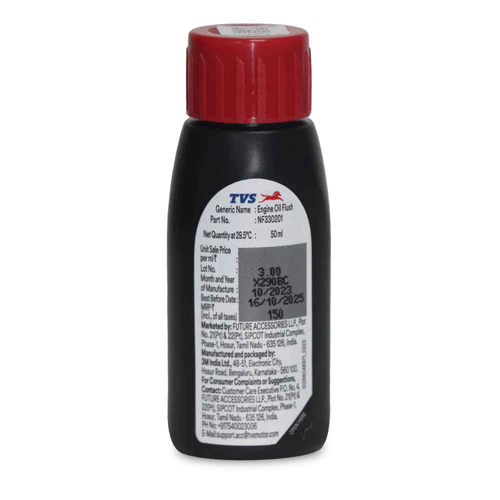 TVS Engine Oil Flush – Optimize Engine Performance and Prolong Lifespan