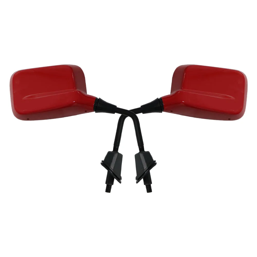 TVS Racing IQUBE Color Mirror (Set of 2)- Durable, Adjustable, and Easy to Install with Clear Wide-Angle Vision and Sleek Design