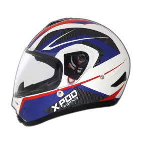 TVS XPOD Primus Helmet for Men- ISI & DOT Certified, EPS Impact Absorption, Quick Release Strap – Premium Bike Helmet for Safety & Comfort (Blue)