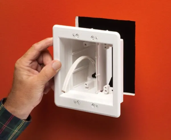 Two/Three Gang Recessed TV Box for Power and Low Voltage