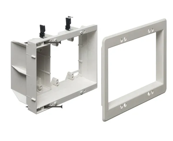 Two/Three Gang Recessed TV Box for Power and Low Voltage
