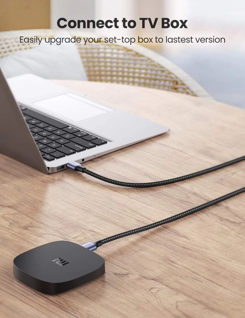 UGREEN USB 3.0 Type A Male to Male SuperSpeed Fast Transfer Data Cable for Hard Drive, DVD Player, PC, Laptop Computer, TV, and Webcam (0.5M / 1M / 2M)