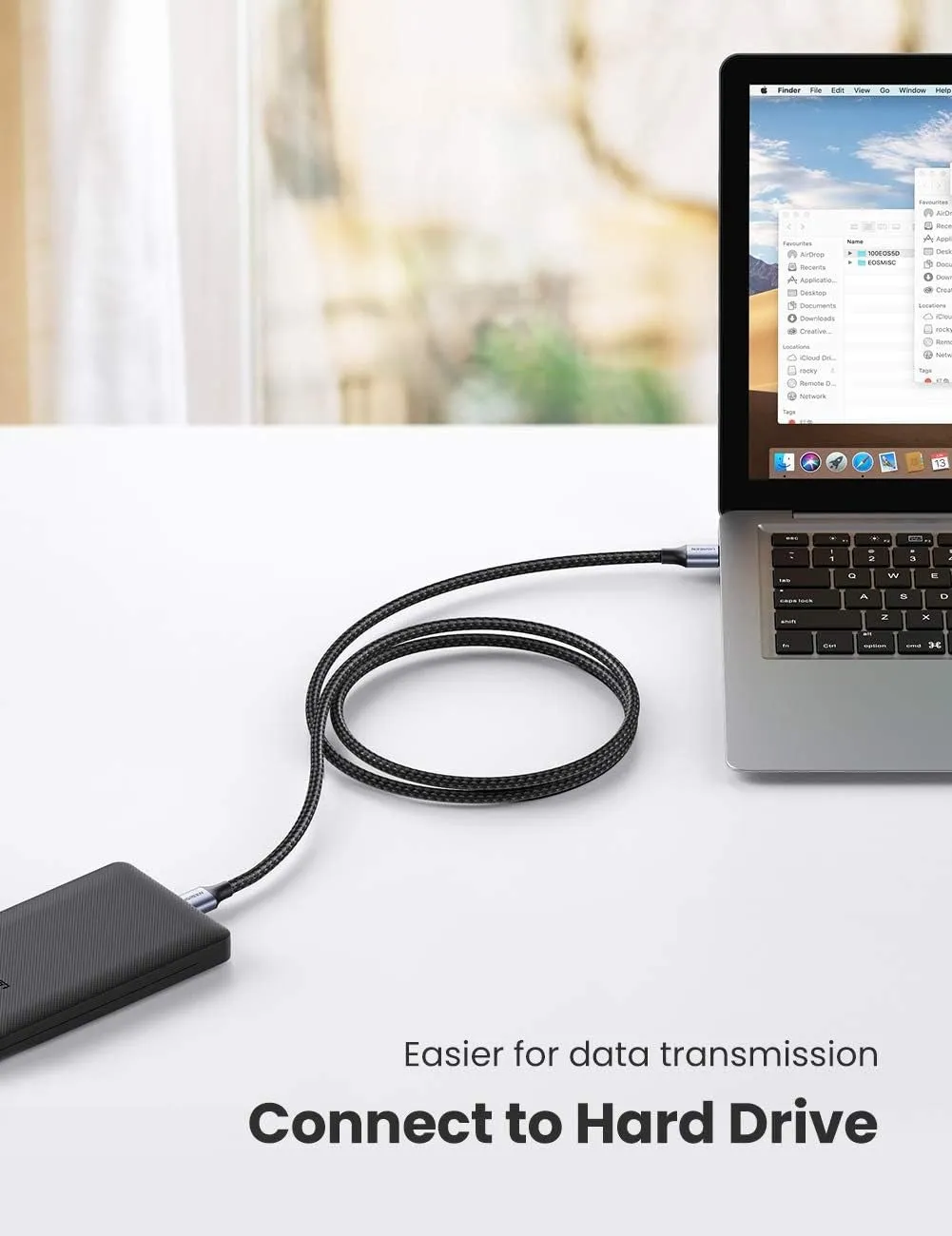 UGREEN USB 3.0 Type A Male to Male SuperSpeed Fast Transfer Data Cable for Hard Drive, DVD Player, PC, Laptop Computer, TV, and Webcam (0.5M / 1M / 2M)