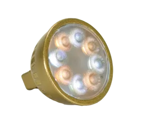 Unique Lighting Flex Gold Vivid Series MR16-Gen 2 LED-5W-BM6F-RGB27 (2nd Gen)