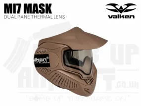 Valken MI-7 Goggle/Mask with Dual Pane Thermal Lens - Tan