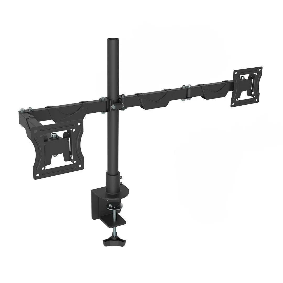 Vertical Stacking Dual Monitor Desk Mount