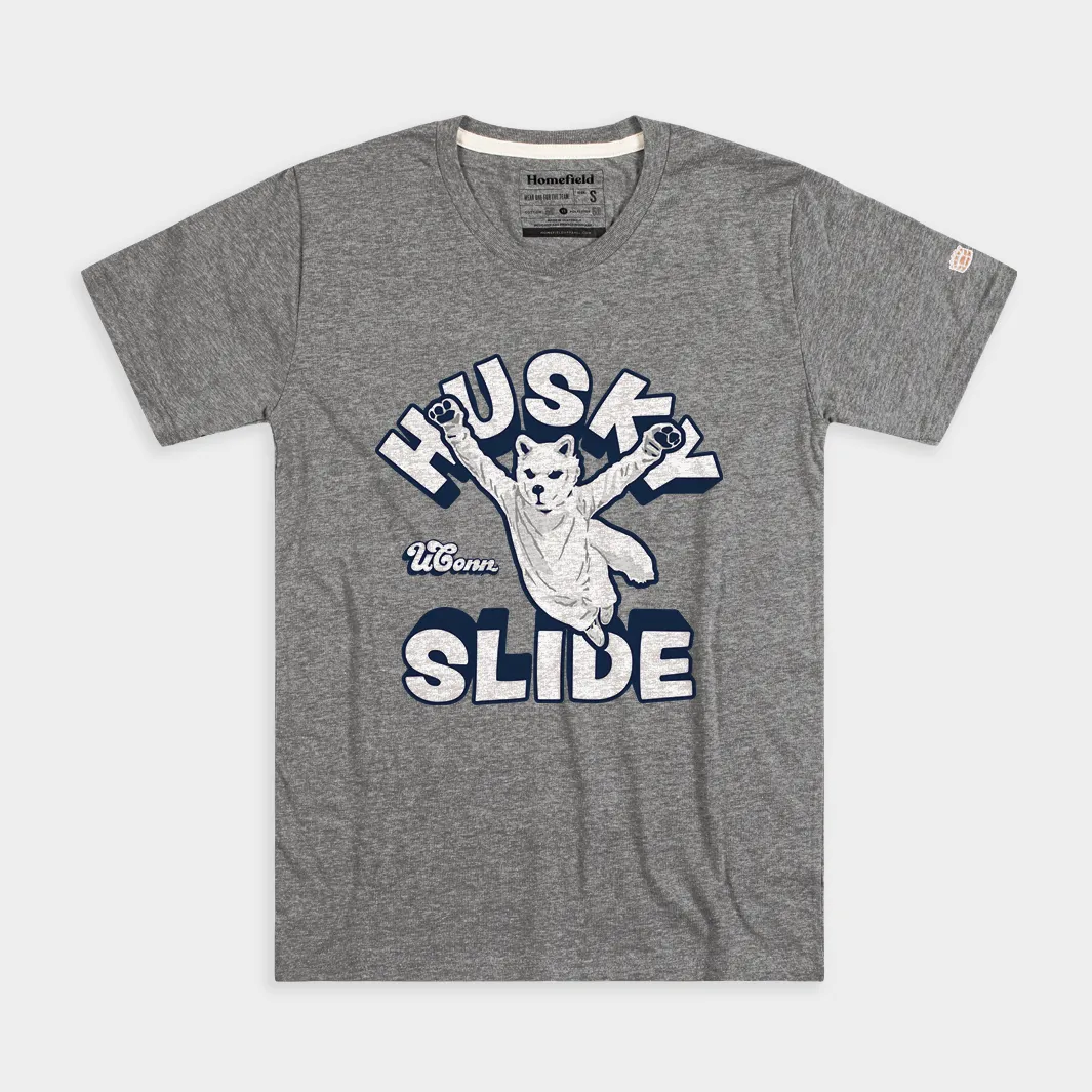 Vintage UConn Husky Slide Tee