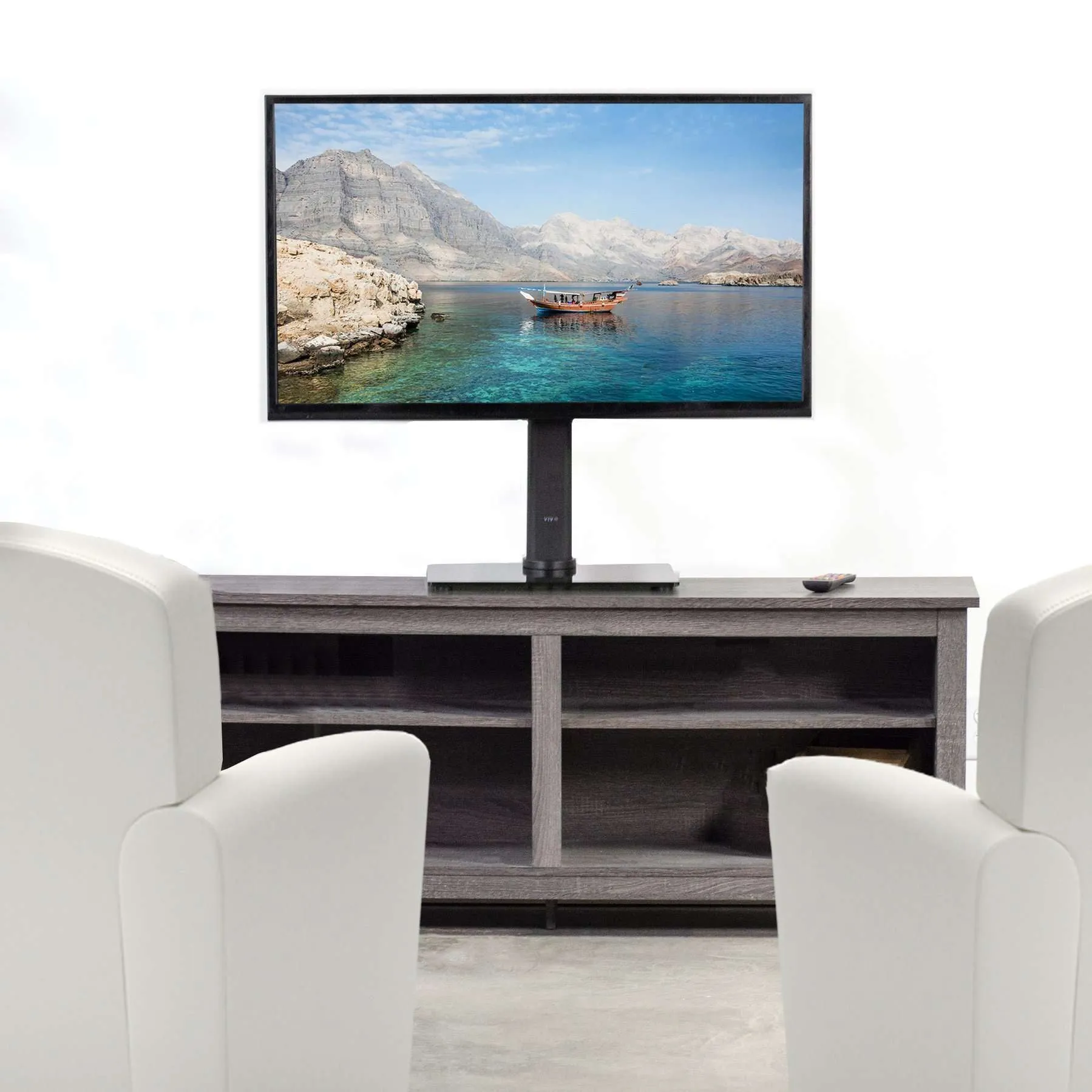 VIVO Tabletop 32" to 65” TV Stands, STAND-TV00L, STAND-TV00H