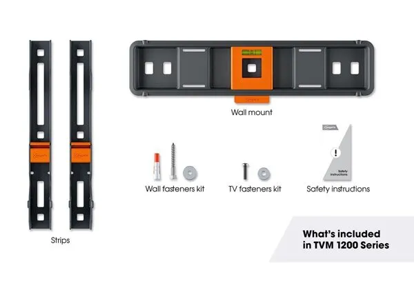 Vogels Quick TVM 1205 Fixed TV Wall Mount for TVs from 19 to 50 inches