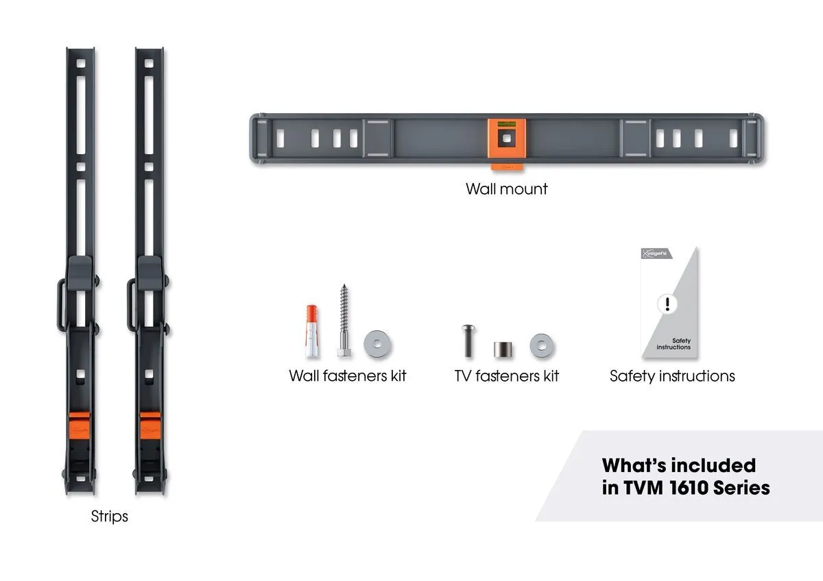 Vogels Quick TVM 1615 Tilting TV Wall Mount for TVs from 40 to 77 inches