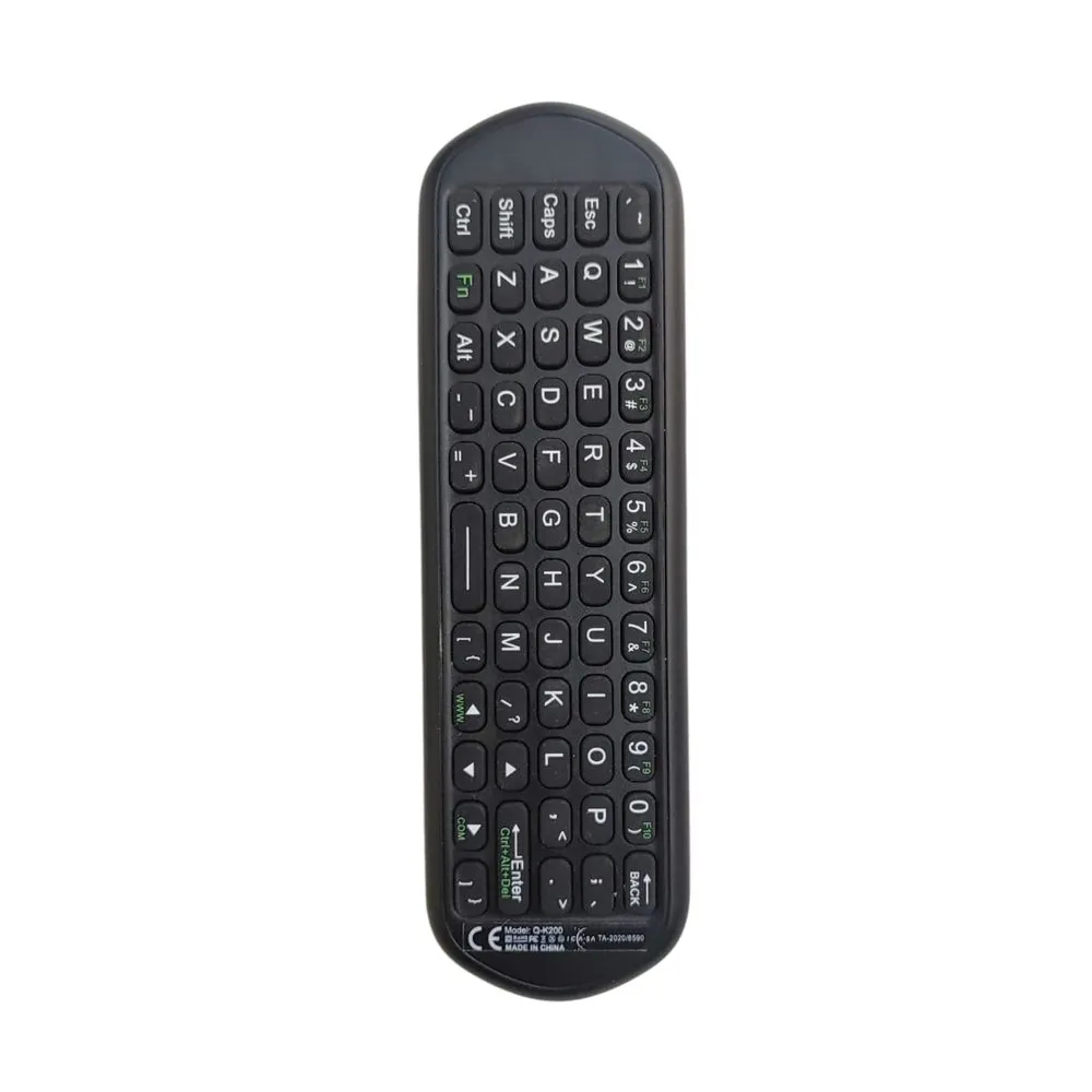 Voice Command Cordless Smart Remote Control With Keyboard