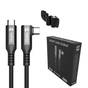 VortexVR cable 5m   Fastener | USB-C | for Quest 3 Quest 3S Quest 2