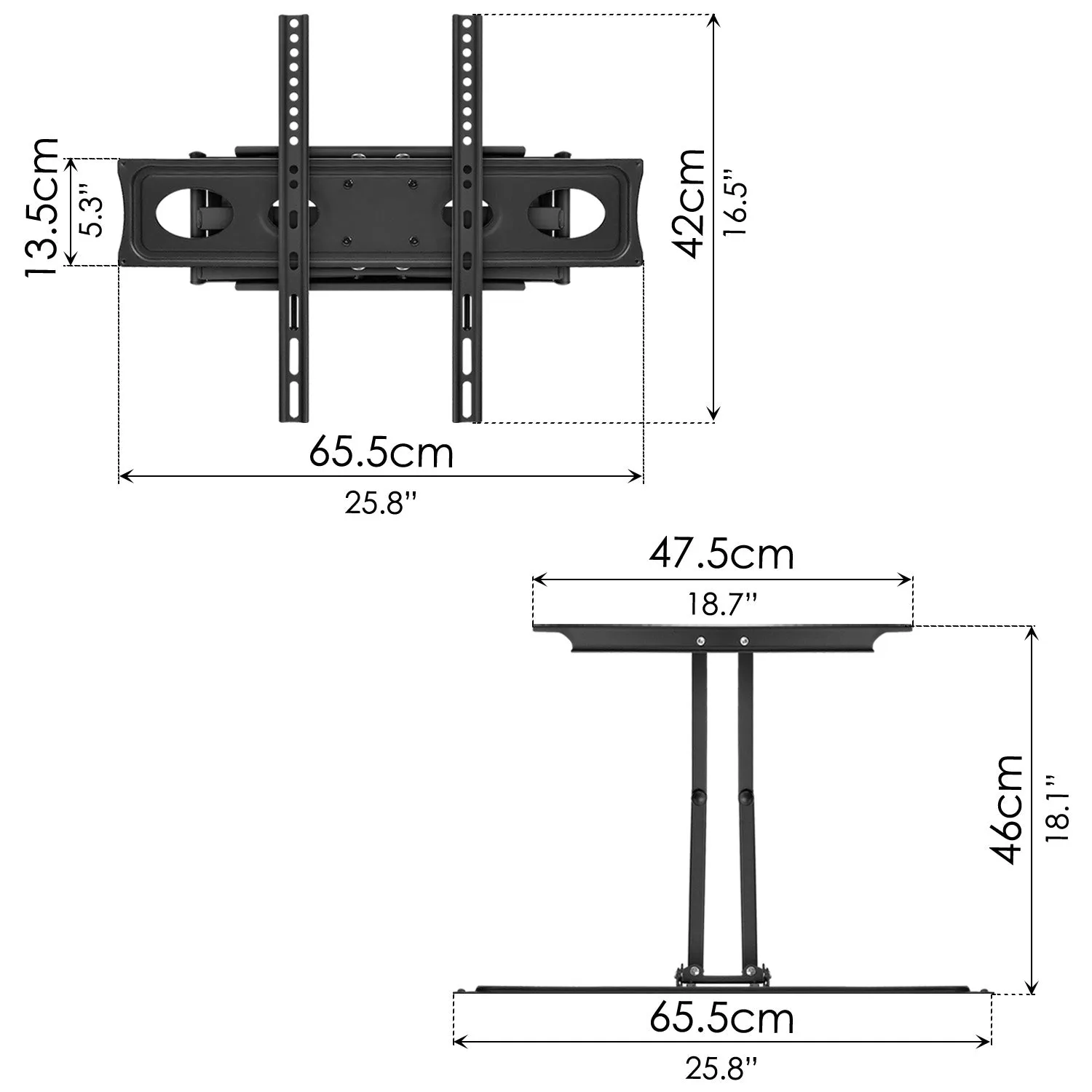 Wall Bracket (32" - 70")