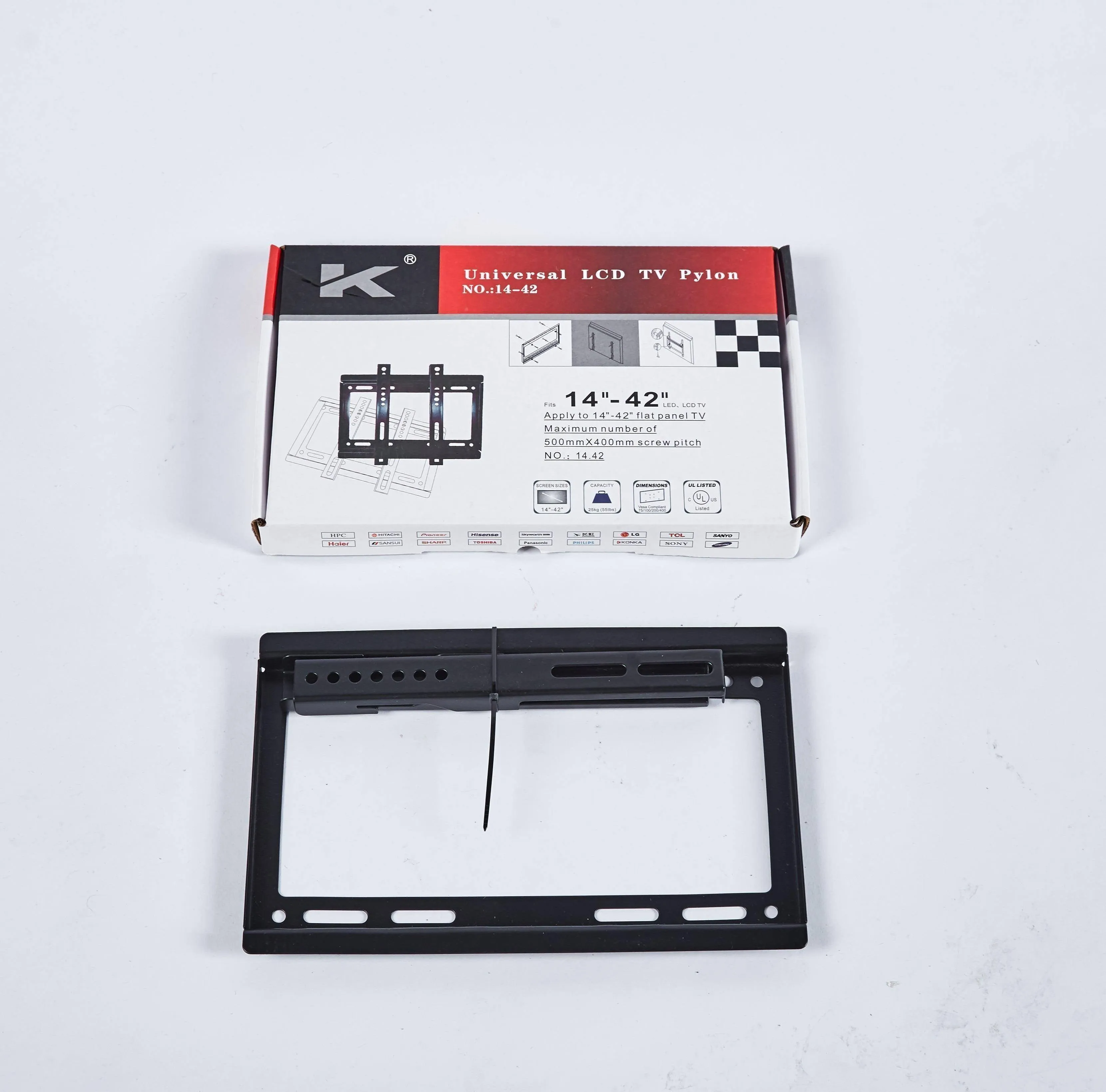Wall Mount Flat Screen up 14''- 42'' - TV-02