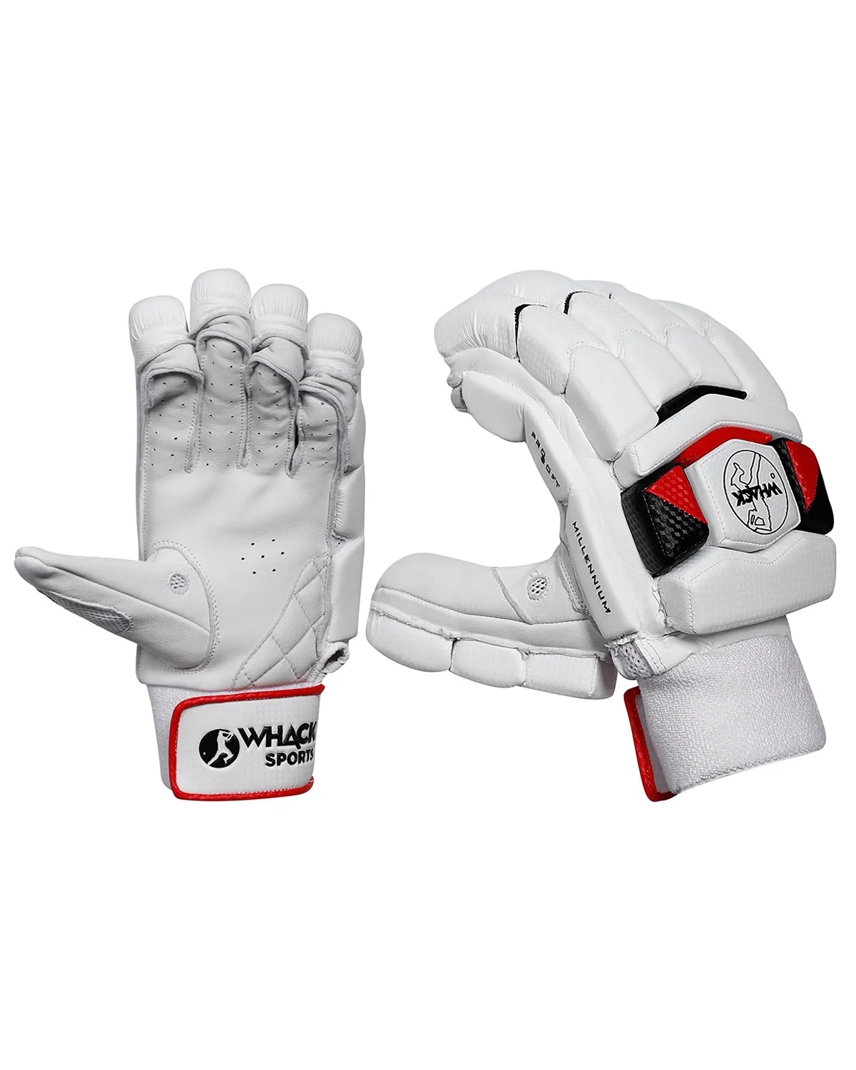 WHACK Millennium Players Grade Cricket Batting Gloves - Adult